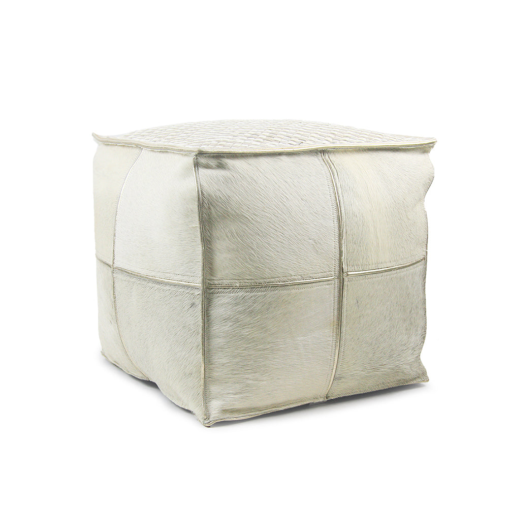 Patchwork Ottoman / Pouf / Foot Rest | Galore Home: Luxury Home Decor, Elegant Home Furnishings, Stylish Home Accents & Contemporary Home Accessories