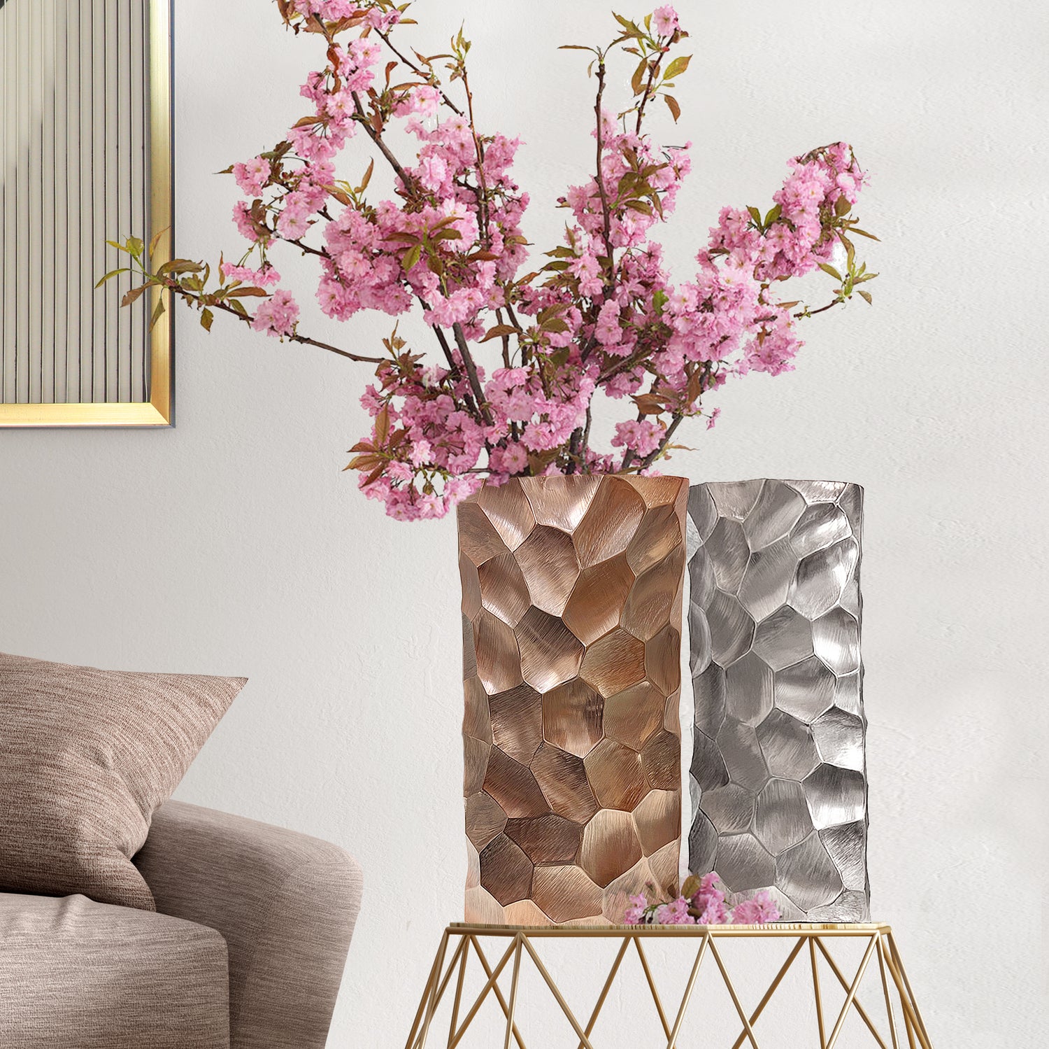 Metal Vase | Galore Home: Luxury Home Decor, Elegant Home Furnishings, Stylish Home Accents & Contemporary Home Accessories