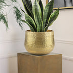 Aureate Metal Planter | Galore Home: Luxury Home Decor, Elegant Home Furnishings, Stylish Home Accents & Contemporary Home Accessories