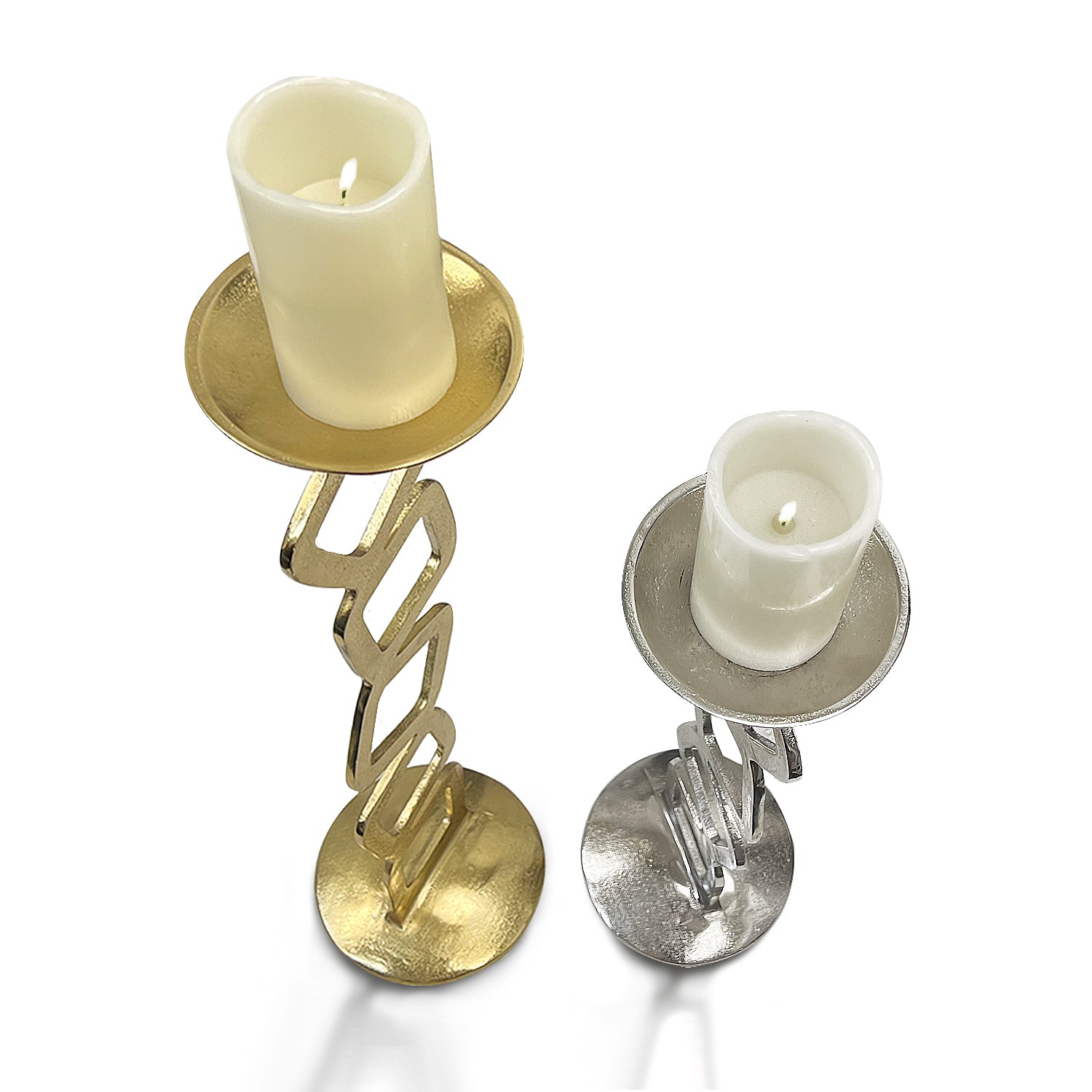 Geometric Candle Holder | Galore Home: Luxury Home Decor, Elegant Home Furnishings, Stylish Home Accents & Contemporary Home Accessories