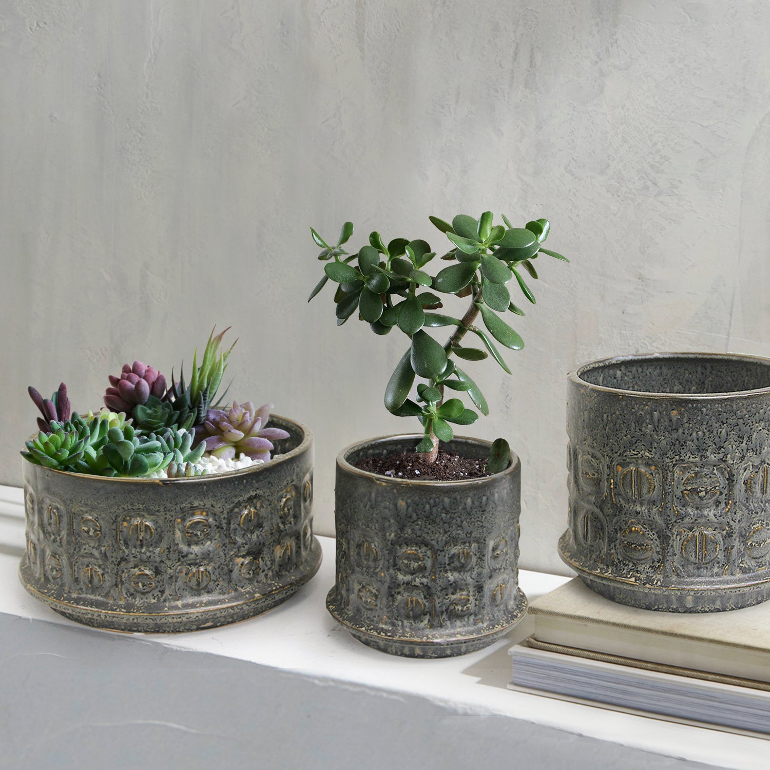 Reverie Ceramic Pot | Galore Home: Luxury Home Decor, Elegant Home Furnishings, Stylish Home Accents & Contemporary Home Accessories