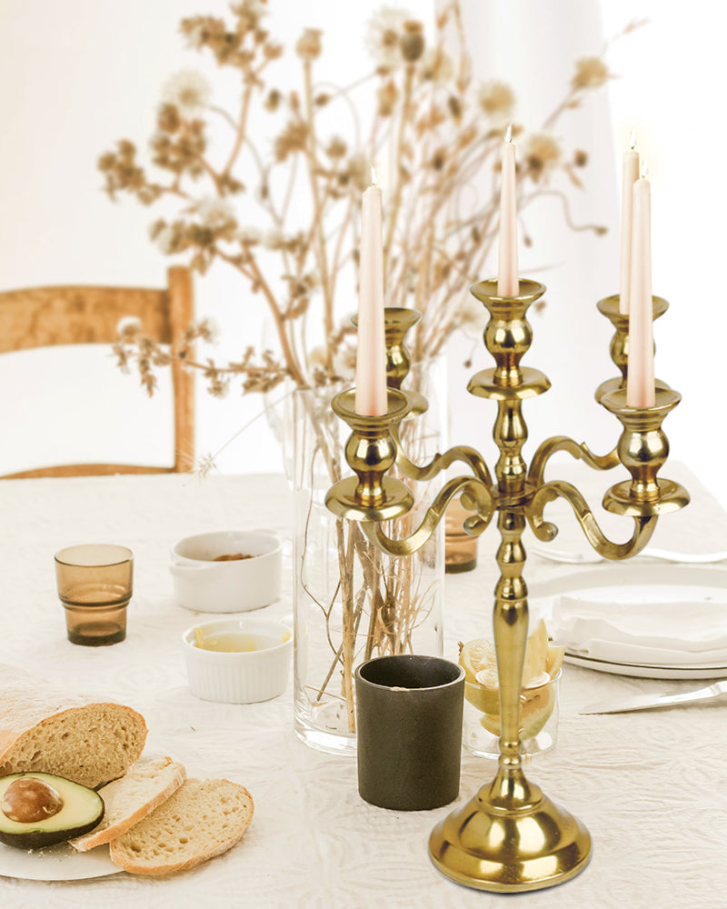 5 Arm Candelabra Candle Holder | Galore Home: Luxury Home Decor, Elegant Home Furnishings, Stylish Home Accents & Contemporary Home Accessories