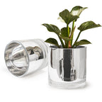 Mirror Glass Cylinder | Galore Home: Luxury Home Decor, Elegant Home Furnishings, Stylish Home Accents & Contemporary Home Accessories