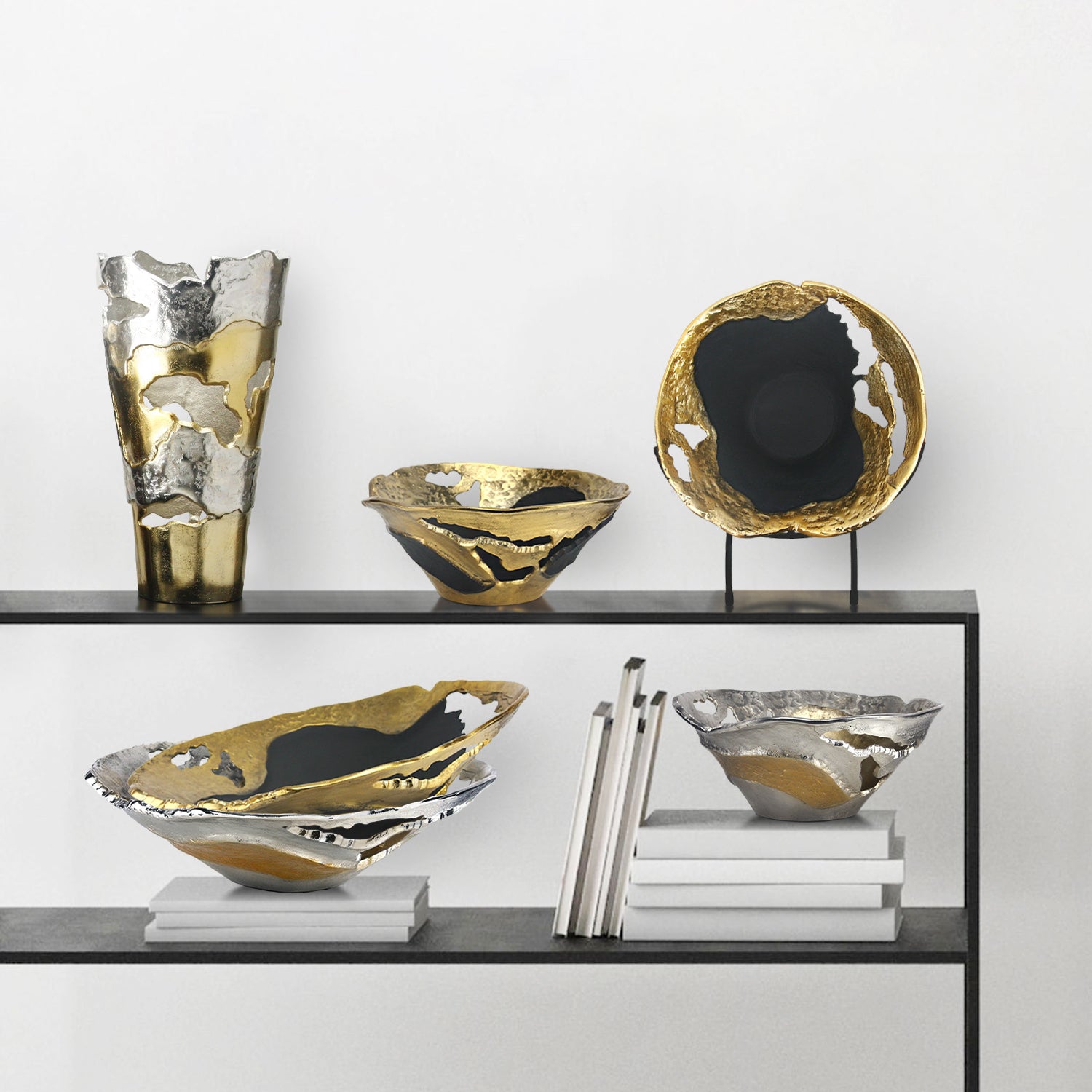 Orbital Décor Bowl | Galore Home: Luxury Home Decor, Elegant Home Furnishings, Stylish Home Accents & Contemporary Home Accessories