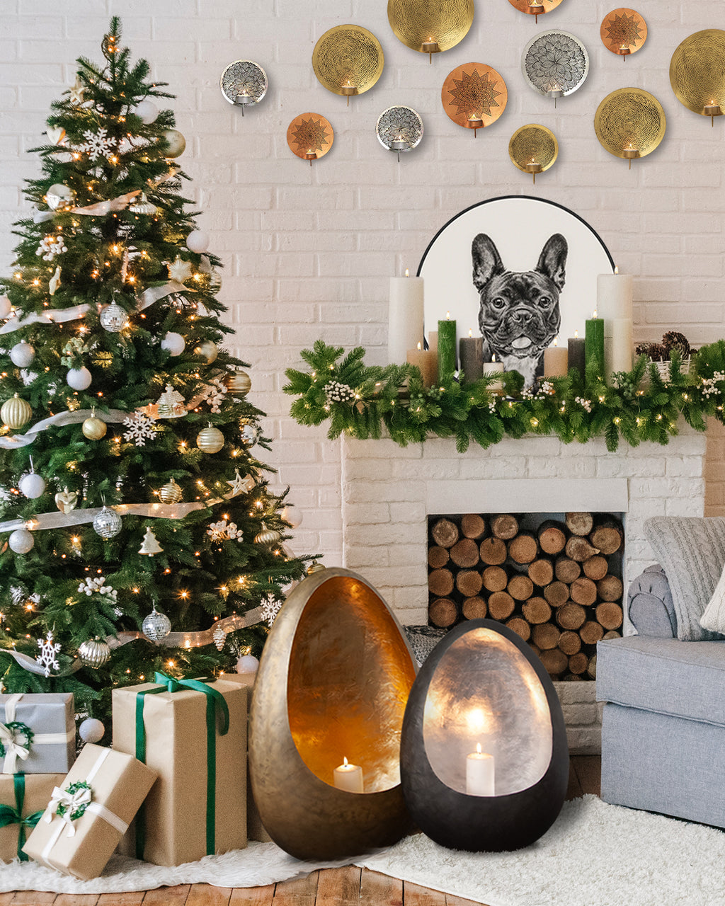 Wall Hanging Candle Holder | Galore Home: Luxury Home Decor, Elegant Home Furnishings, Stylish Home Accents & Contemporary Home Accessories