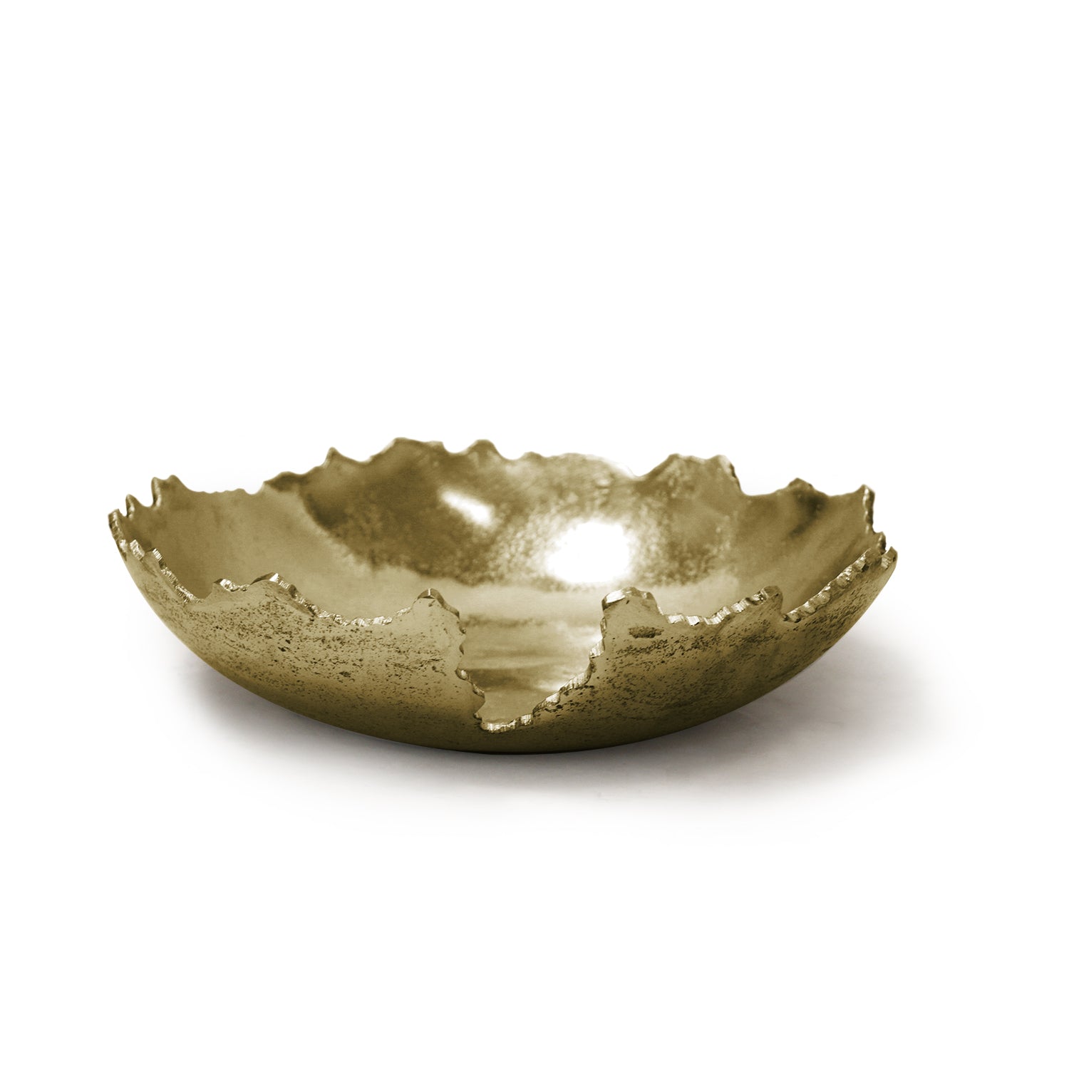 Pangea Shallow Metal Dish | Galore Home: Luxury Home Decor, Elegant Home Furnishings, Stylish Home Accents & Contemporary Home Accessories