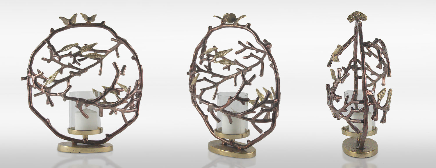 Coronet Candle Stand | Galore Home: Luxury Home Decor, Elegant Home Furnishings, Stylish Home Accents & Contemporary Home Accessories