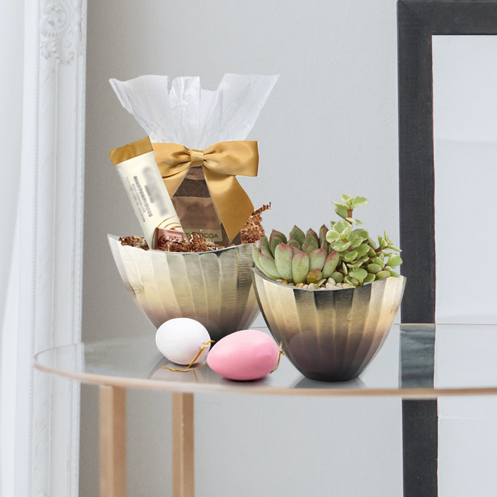 Metal Gradient Centerpiece Bowl | Galore Home: Luxury Home Decor, Elegant Home Furnishings, Stylish Home Accents & Contemporary Home Accessories