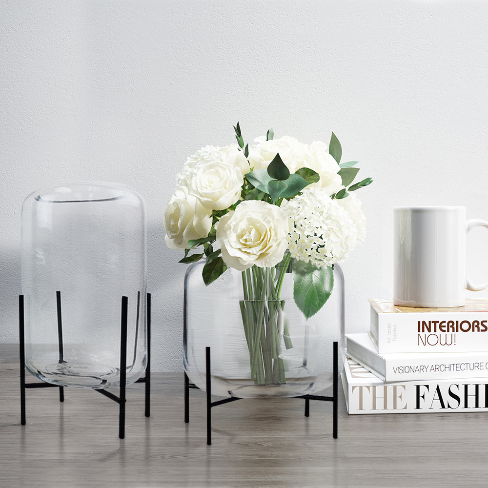 Mousseaux Glass Terrarium Vase | Galore Home: Luxury Home Decor, Elegant Home Furnishings, Stylish Home Accents & Contemporary Home Accessories