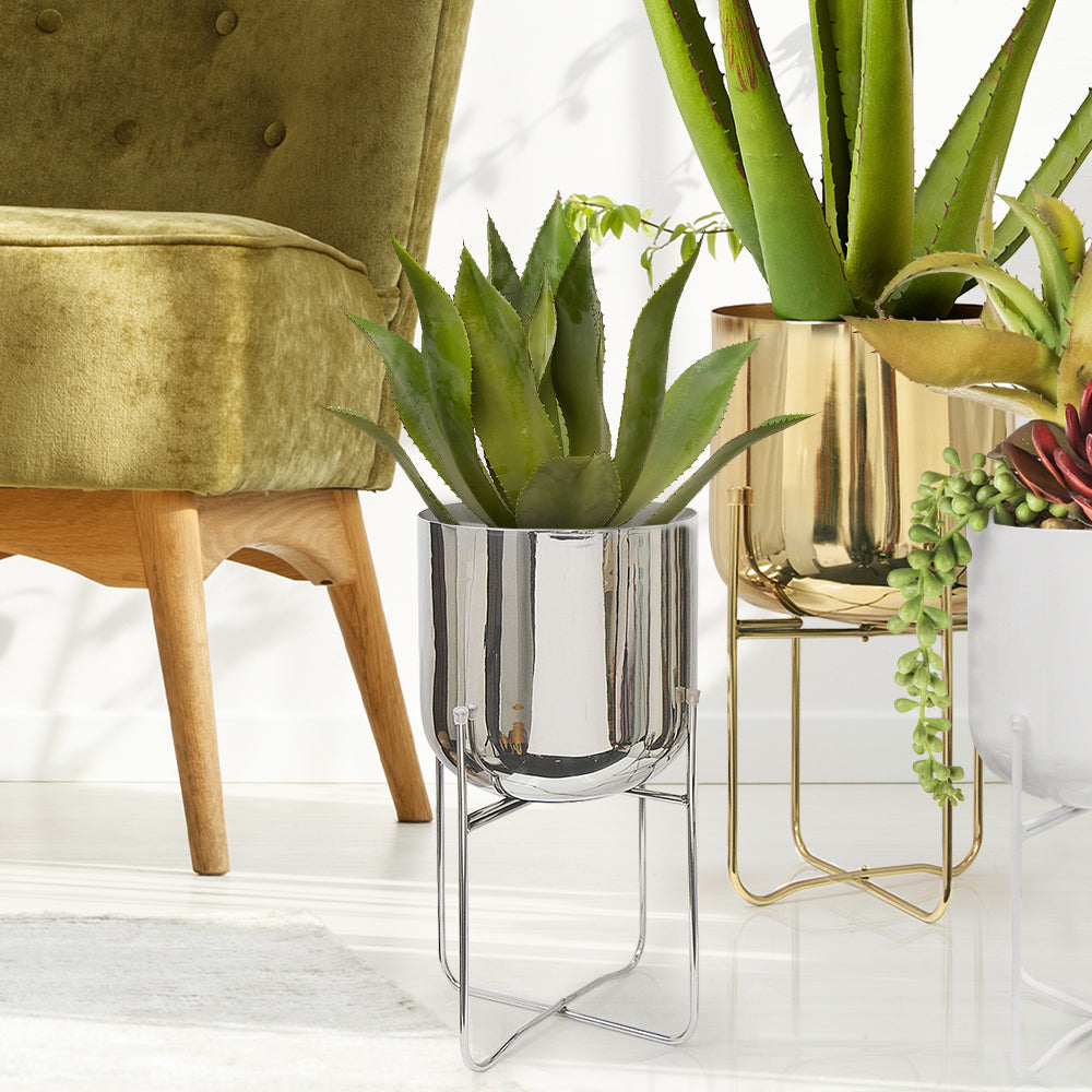 pots for indoor plants with stand Bell Pot with Stand