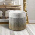 Gatsby Ottoman / Pouf / Foot Rest | Galore Home: Luxury Home Decor, Elegant Home Furnishings, Stylish Home Accents & Contemporary Home Accessories