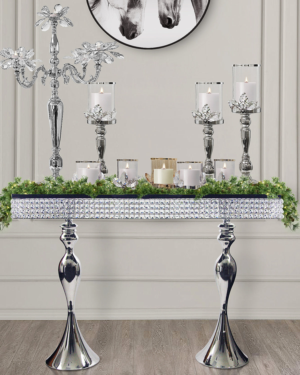 Crystal Console Table - Galore Home