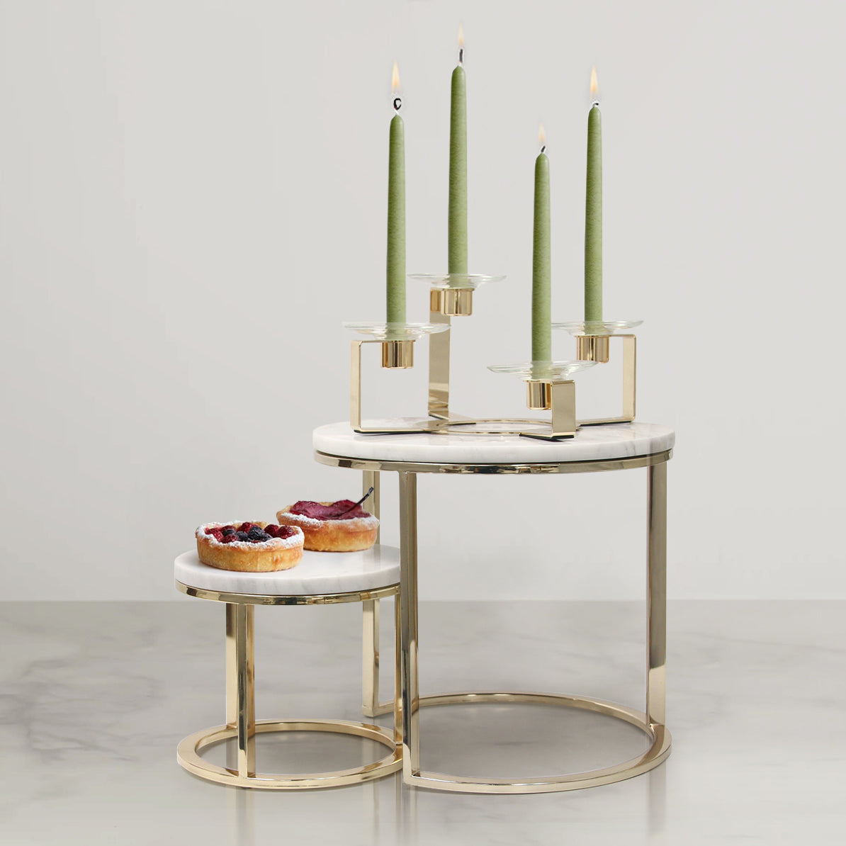 Marble Tabletop Display Stand