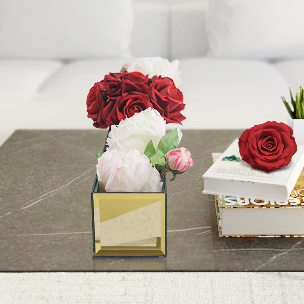 Mirror Glass Rectangle Planter | Galore Home: Luxury Home Decor, Elegant Home Furnishings, Stylish Home Accents & Contemporary Home Accessories