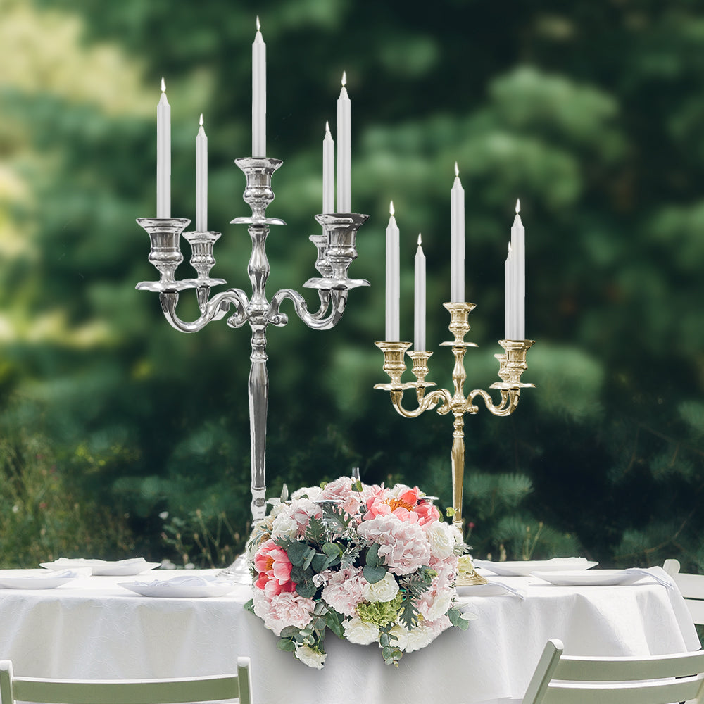 5 Arm Candelabra Candle Holder | Galore Home: Luxury Home Decor, Elegant Home Furnishings, Stylish Home Accents & Contemporary Home Accessories