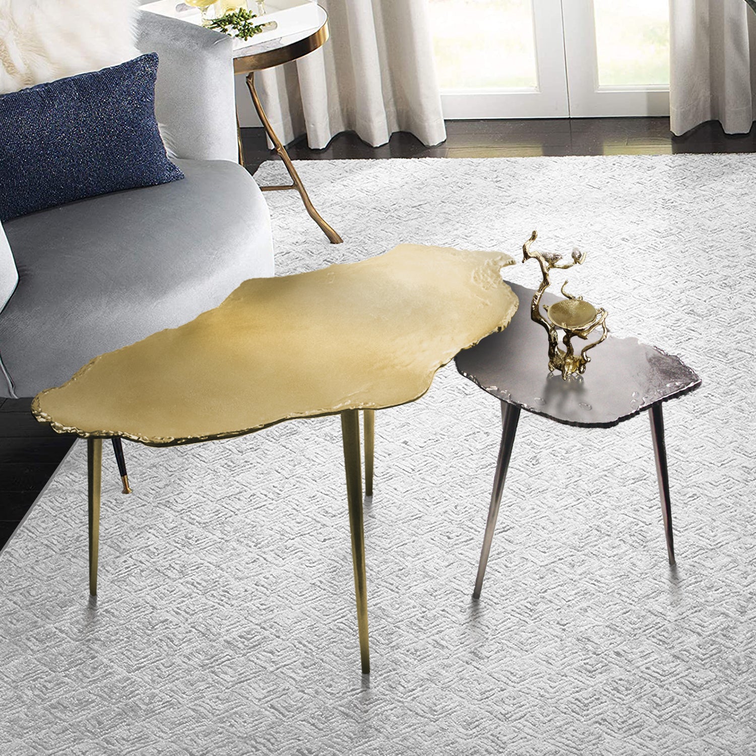 Igneous Side Table | Galore Home: Luxury Home Decor, Elegant Home Furnishings, Stylish Home Accents & Contemporary Home Accessories