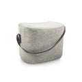Heather Grey Pouf / Ottoman / Foot Rest | Galore Home: Luxury Home Decor, Elegant Home Furnishings, Stylish Home Accents & Contemporary Home Accessories