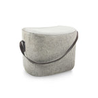 Heather Grey Pouf / Ottoman / Foot Rest | Galore Home: Luxury Home Decor, Elegant Home Furnishings, Stylish Home Accents & Contemporary Home Accessories