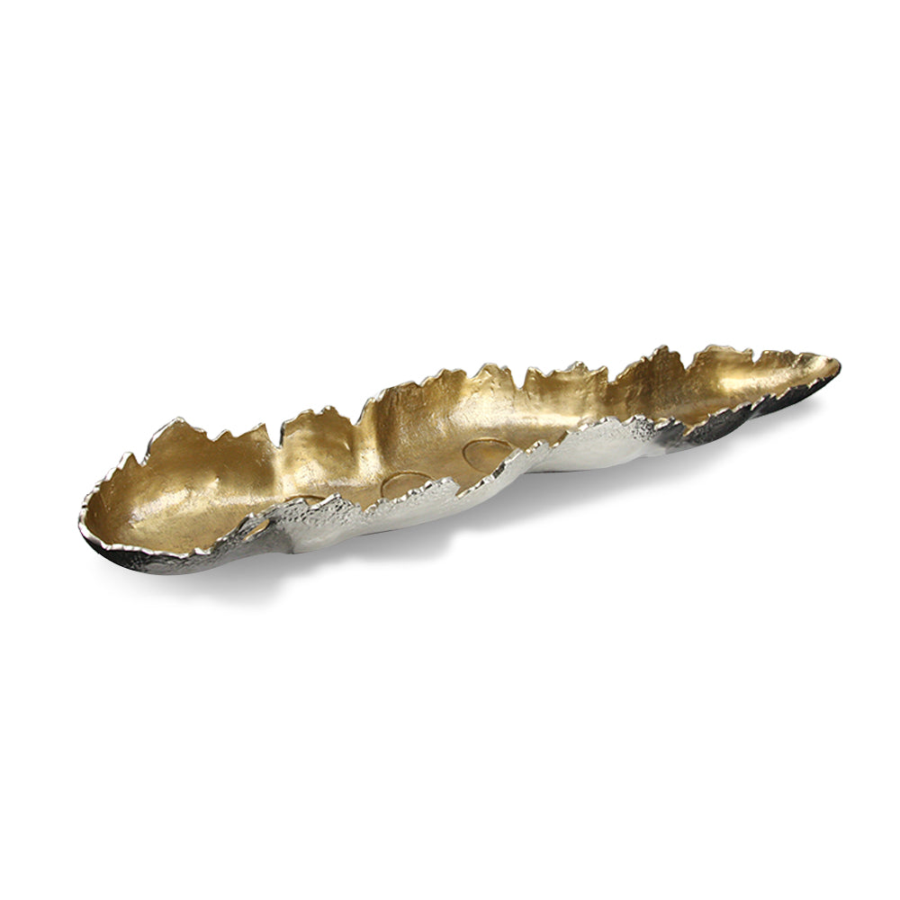 Glacial Platter Candle Holder | Galore Home: Luxury Home Decor, Elegant Home Furnishings, Stylish Home Accents & Contemporary Home Accessories