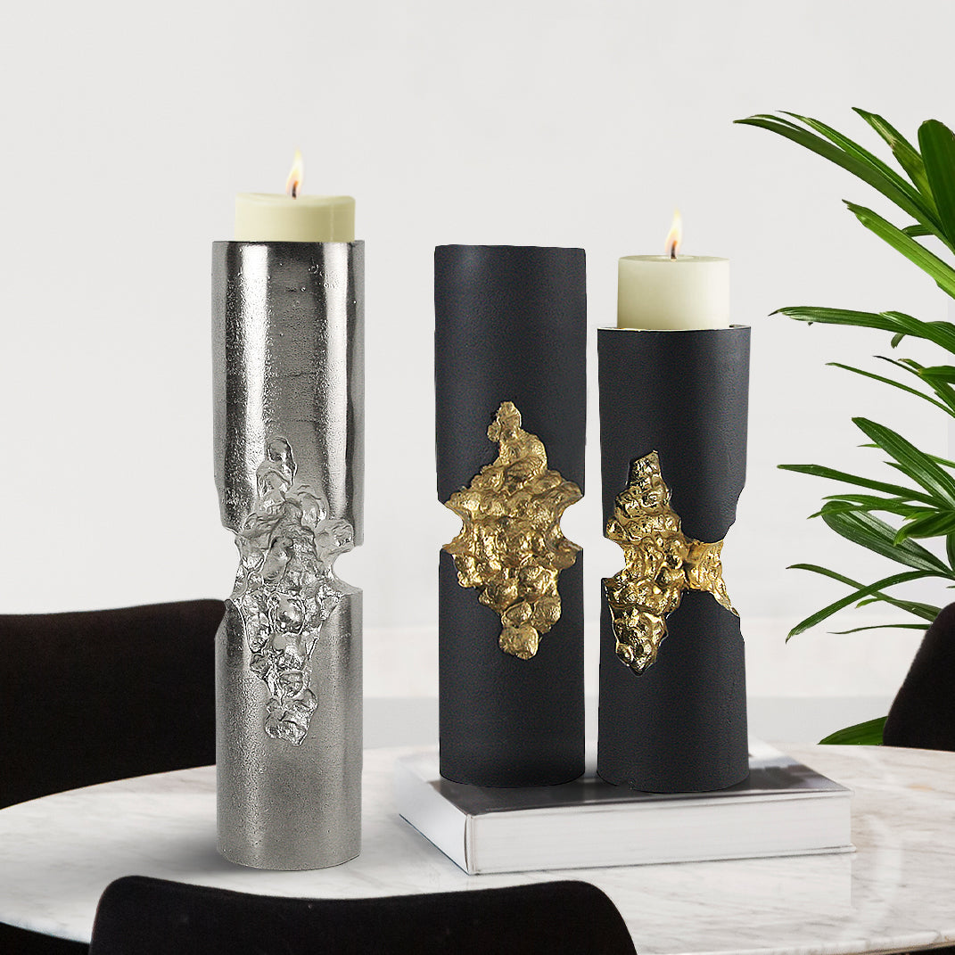 Molten Candle Holder | Galore Home: Luxury Home Decor, Elegant Home Furnishings, Stylish Home Accents & Contemporary Home Accessories