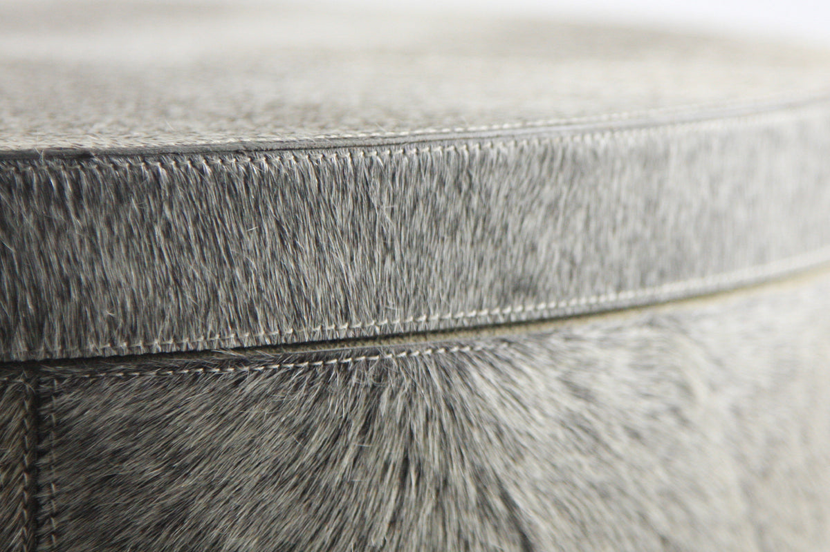 Frosted Leather Side Table | Galore Home: Luxury Home Decor, Elegant Home Furnishings, Stylish Home Accents & Contemporary Home Accessories