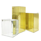 Segmented Mirror Display Block Column / Pedestal | Galore Home: Luxury Home Decor, Elegant Home Furnishings, Stylish Home Accents & Contemporary Home Accessories