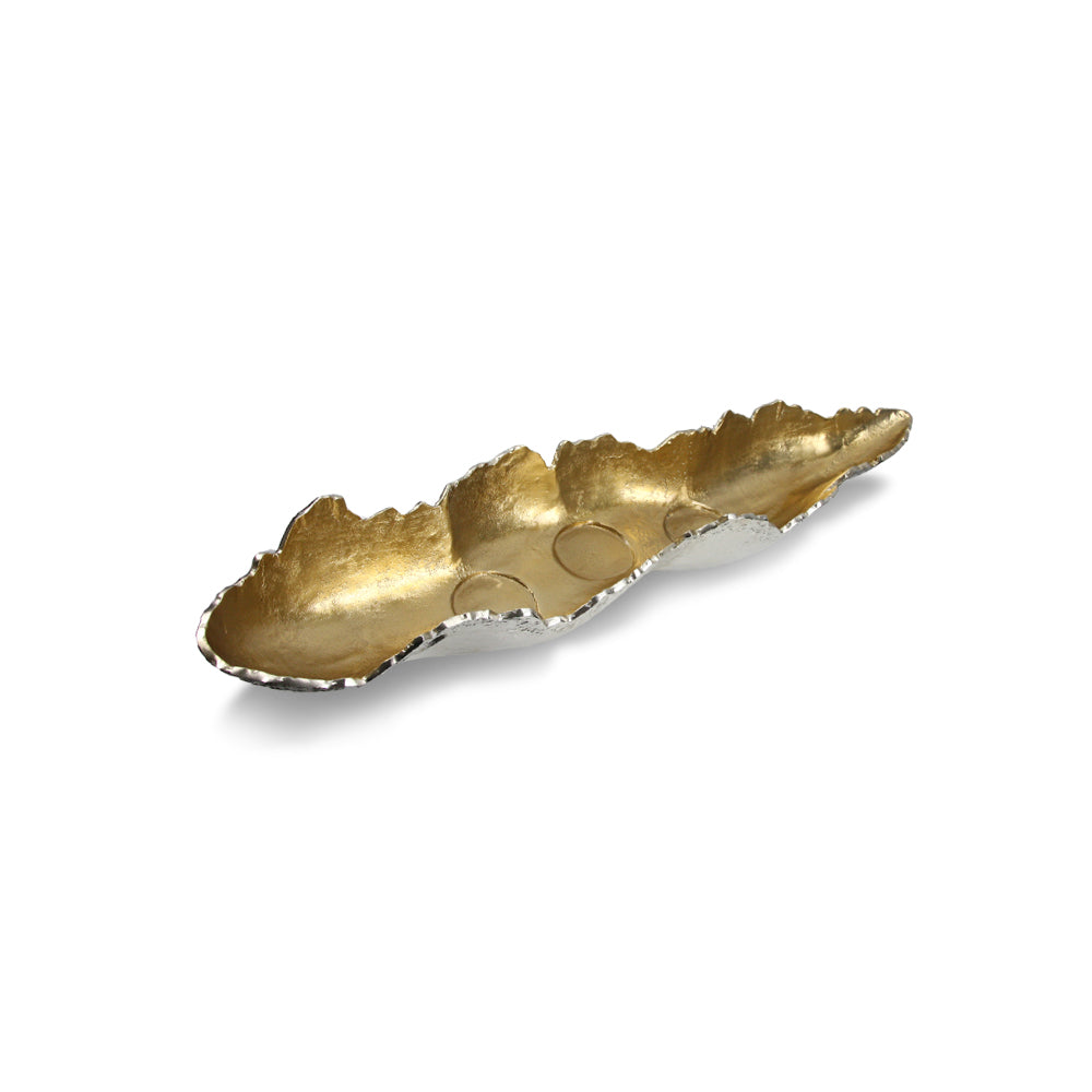 Glacial Platter Candle Holder | Galore Home: Luxury Home Decor, Elegant Home Furnishings, Stylish Home Accents & Contemporary Home Accessories