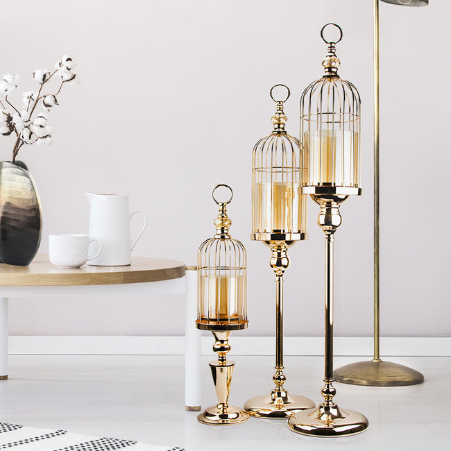 Birdcage Candle Stand Candle Holder