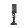 Black Crystal Candle Stand | Galore Home: Luxury Home Decor, Elegant Home Furnishings, Stylish Home Accents & Contemporary Home Accessories