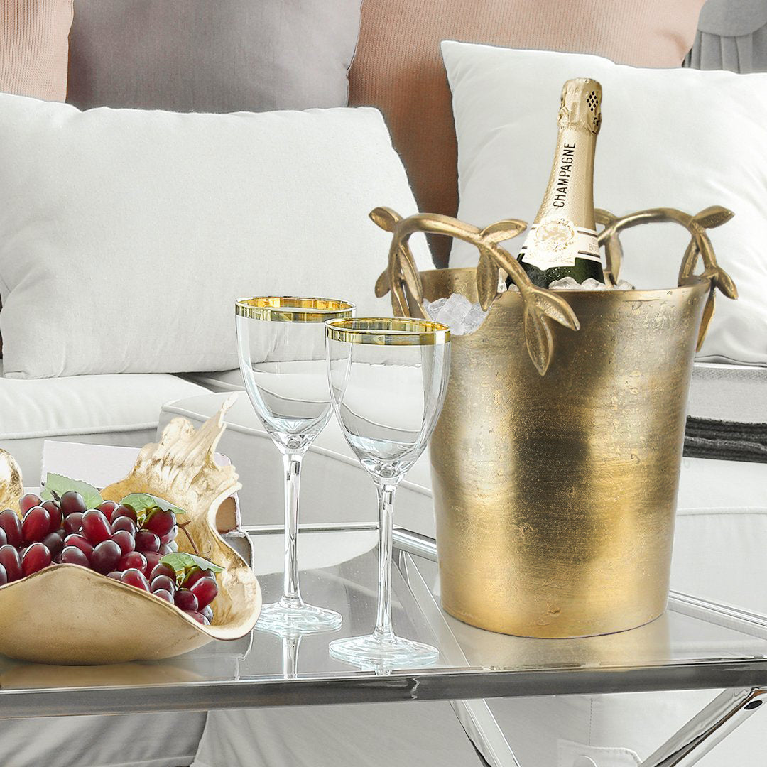 Bucket with Handle | Galore Home: Luxury Home Decor, Elegant Home Furnishings, Stylish Home Accents & Contemporary Home Accessories