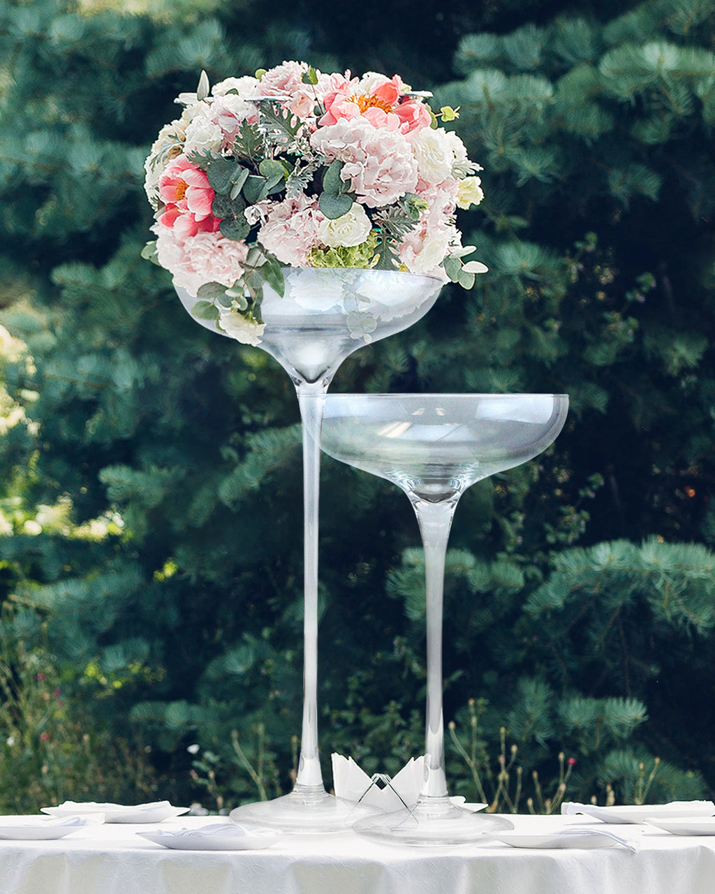 Champagne Saucer Vase | Galore Home: Luxury Home Decor, Elegant Home Furnishings, Stylish Home Accents & Contemporary Home Accessories