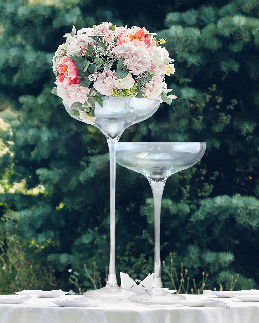 Champagne Saucer Vase | Galore Home: Luxury Home Decor, Elegant Home Furnishings, Stylish Home Accents & Contemporary Home Accessories
