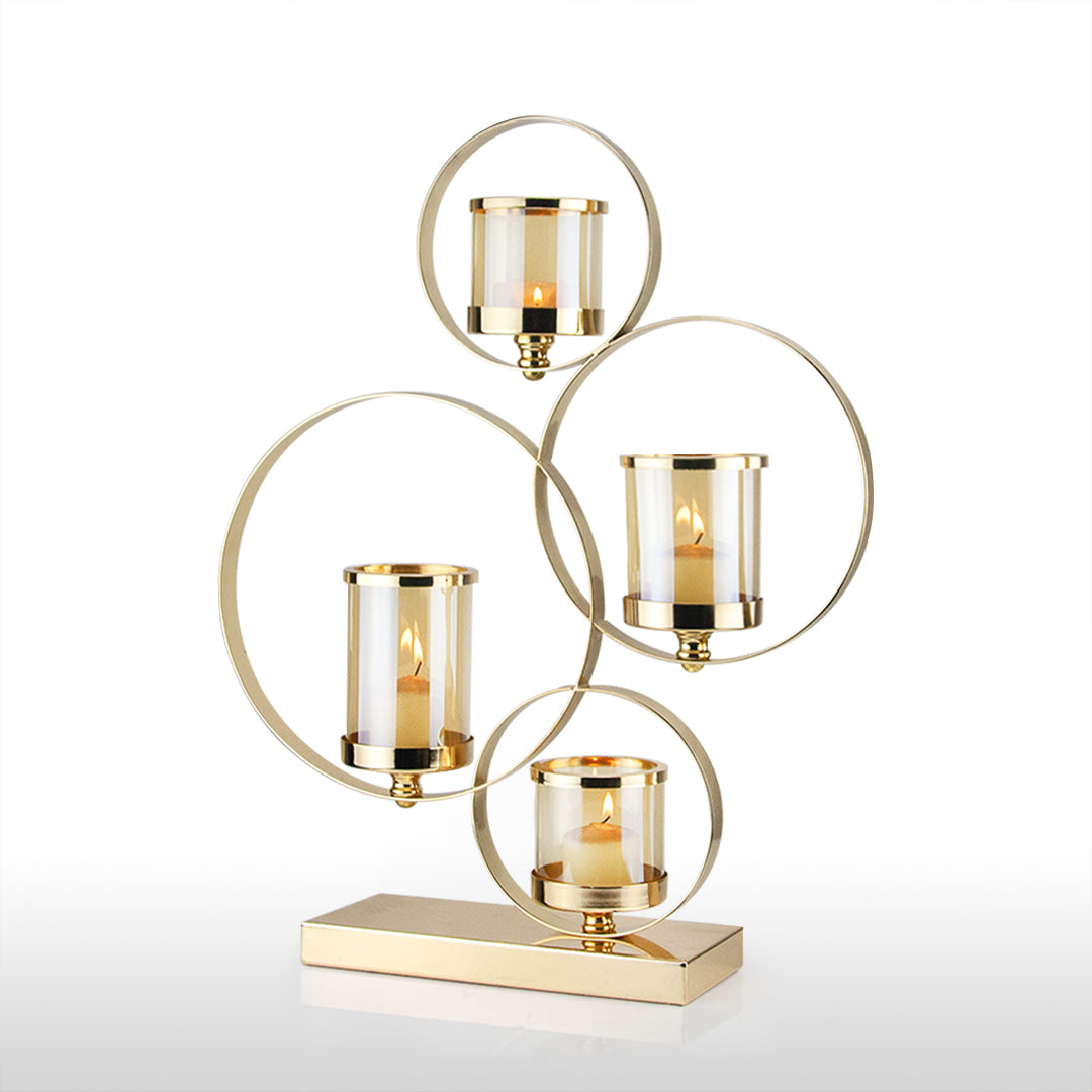 Eclipse Candle Stand | Galore Home: Luxury Home Decor, Elegant Home Furnishings, Stylish Home Accents & Contemporary Home Accessories