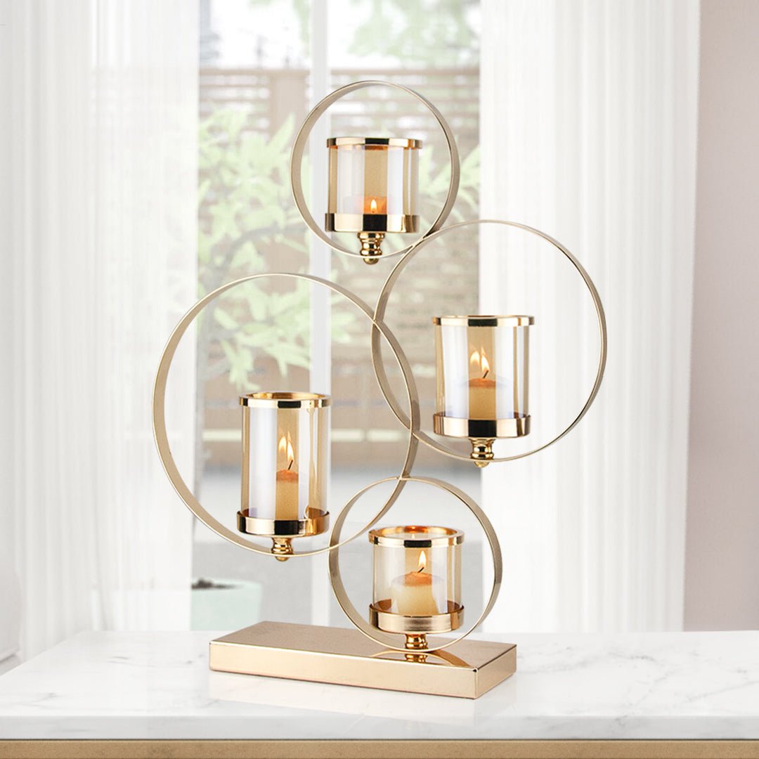 Eclipse Candle Stand | Galore Home: Luxury Home Decor, Elegant Home Furnishings, Stylish Home Accents & Contemporary Home Accessories
