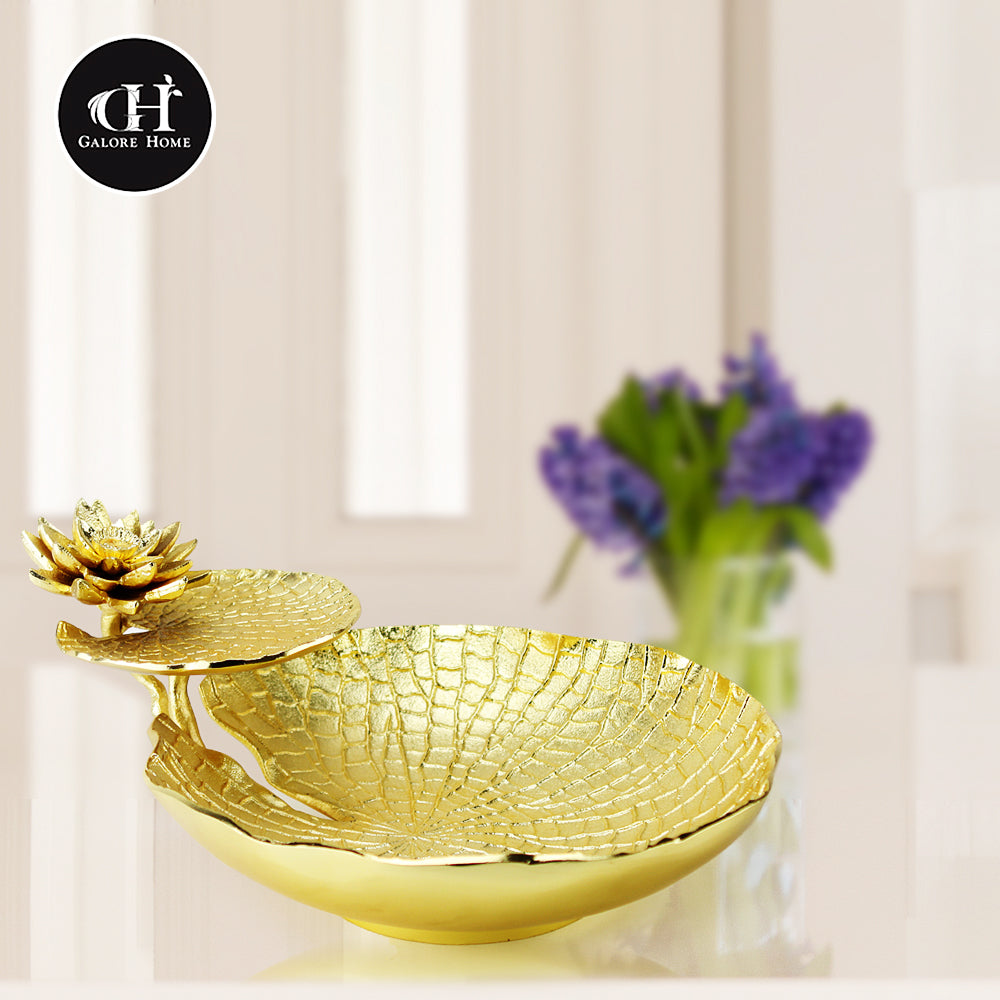 Metal Bowl Serving Tray | Galore Home: Luxury Home Decor, Elegant Home Furnishings, Stylish Home Accents & Contemporary Home Accessories