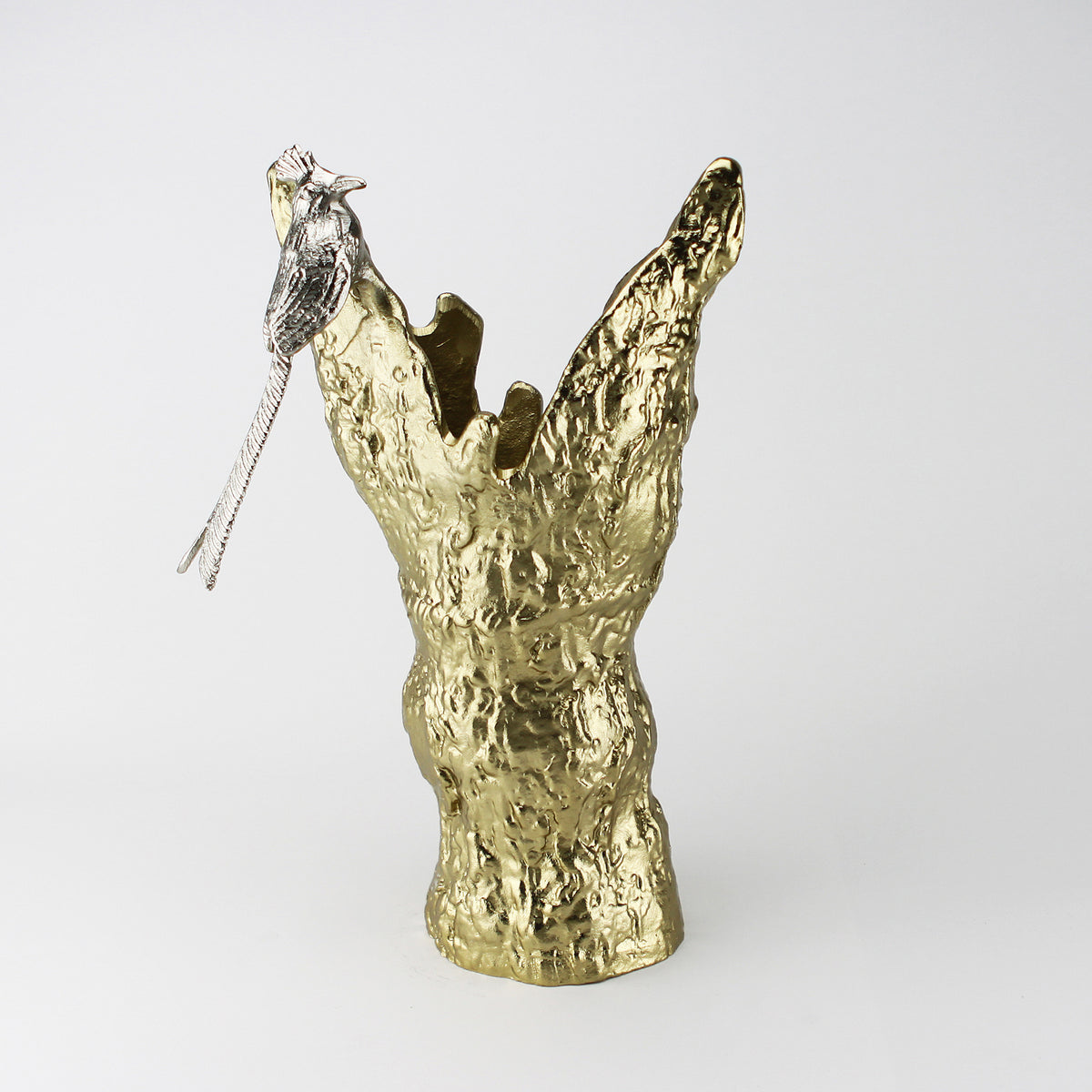 Nickel-Plated Metal Vase | Galore Home: Luxury Home Decor, Elegant Home Furnishings, Stylish Home Accents & Contemporary Home Accessories
