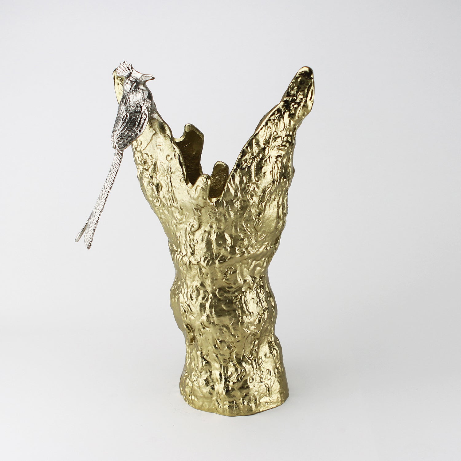 Nickel-Plated Metal Vase | Galore Home: Luxury Home Decor, Elegant Home Furnishings, Stylish Home Accents & Contemporary Home Accessories