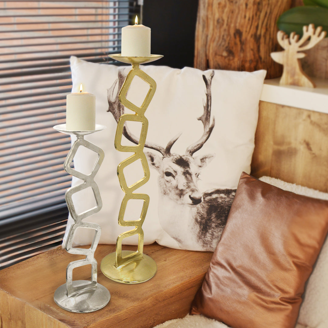 Geometric Candle Holder | Galore Home: Luxury Home Decor, Elegant Home Furnishings, Stylish Home Accents & Contemporary Home Accessories