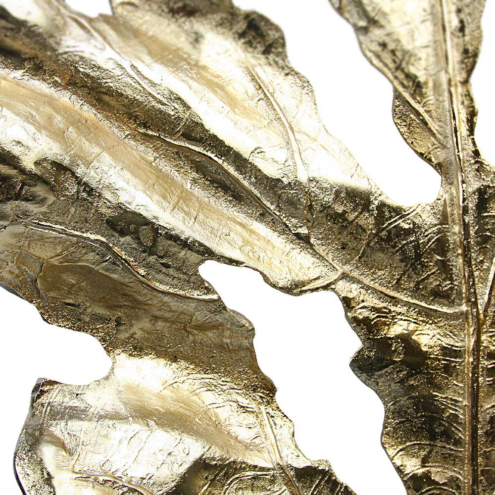 Grand Metal Leaf Sculpture | Galore Home: Luxury Home Decor, Elegant Home Furnishings, Stylish Home Accents & Contemporary Home Accessories