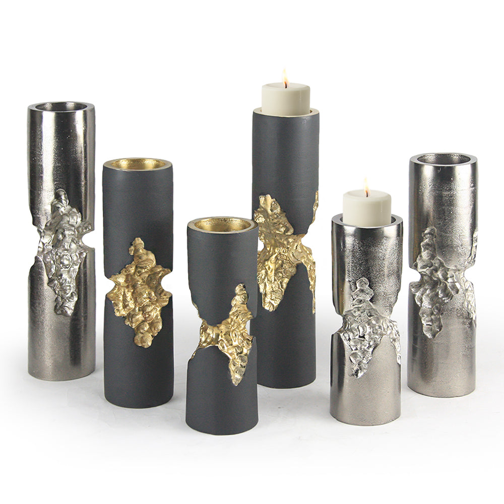 Molten Candle Holder | Galore Home: Luxury Home Decor, Elegant Home Furnishings, Stylish Home Accents & Contemporary Home Accessories