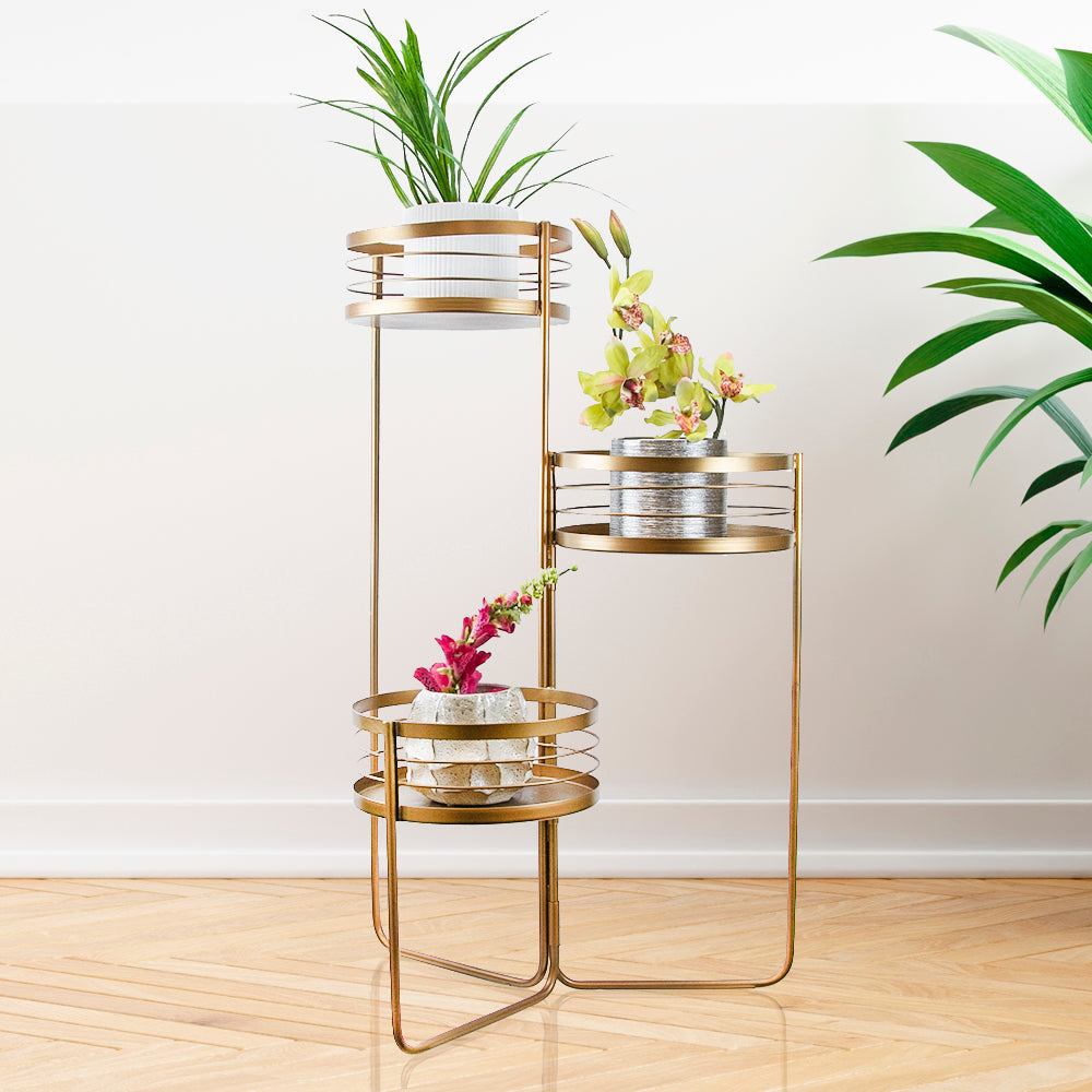 Modern Caged Iron Plant Stand | Galore Home: Luxury Home Decor, Elegant Home Furnishings, Stylish Home Accents & Contemporary Home Accessories