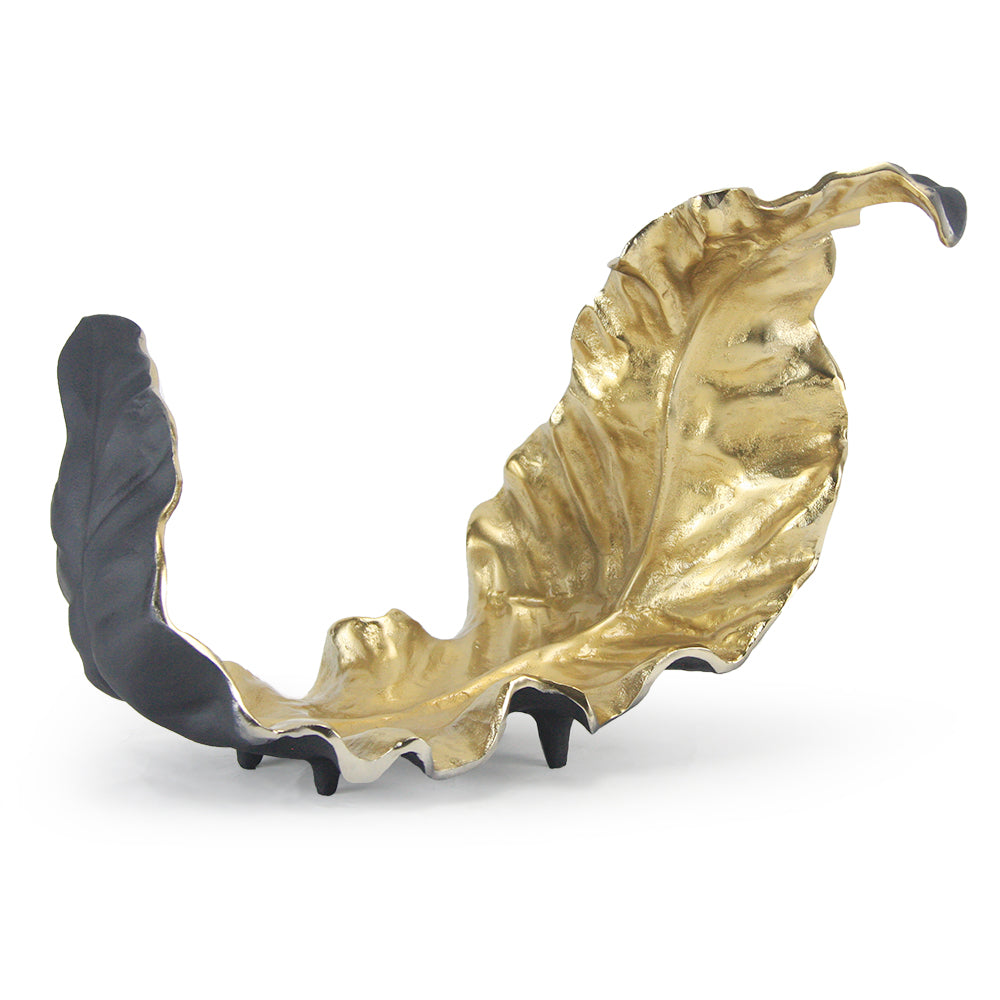 Entwined Leaf Sculpture | Galore Home: Luxury Home Decor, Elegant Home Furnishings, Stylish Home Accents & Contemporary Home Accessories