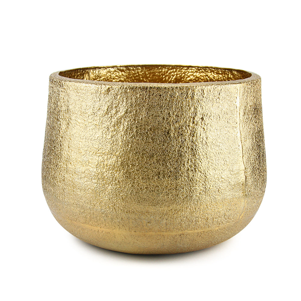 Aureate Metal Planter