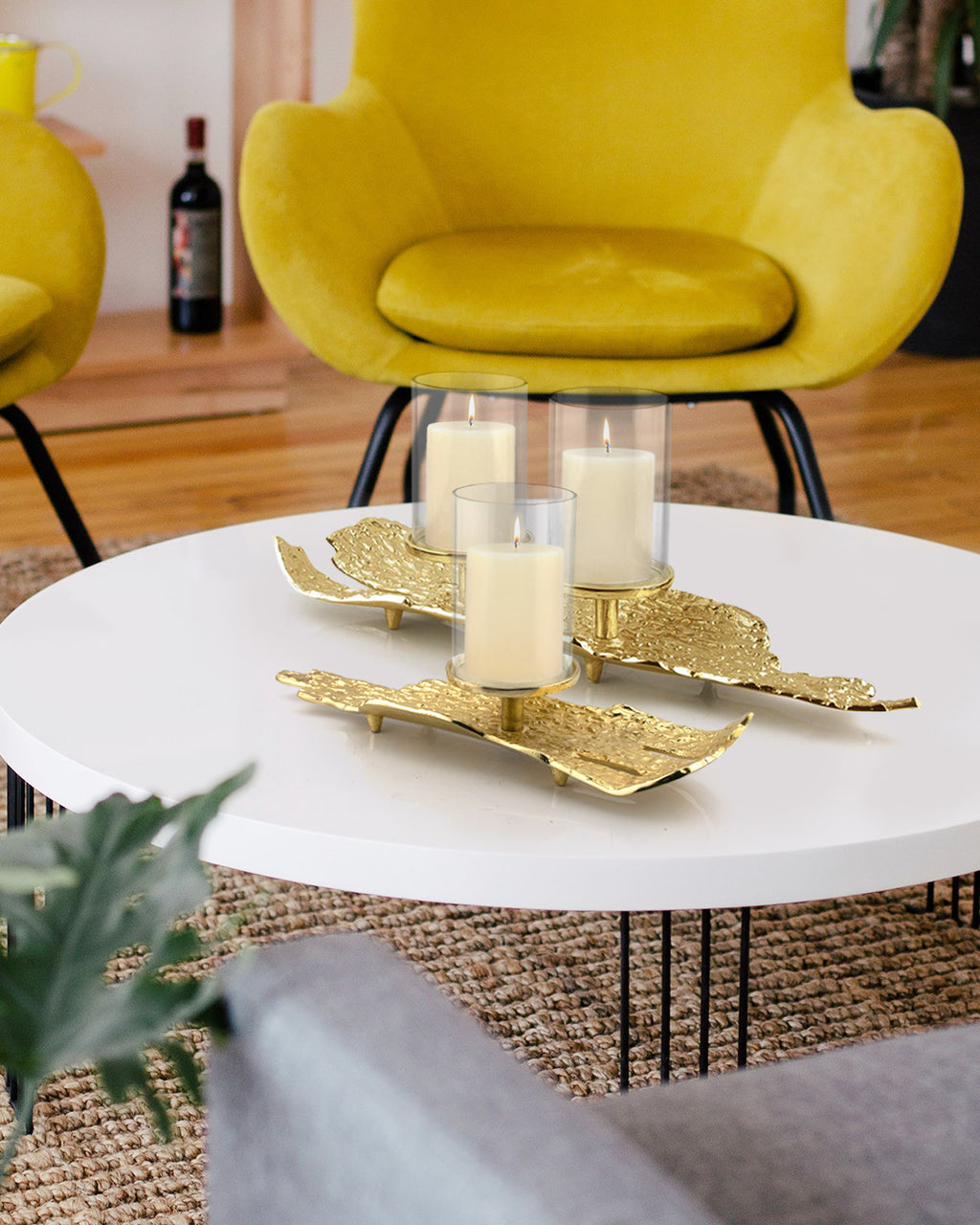 Lava Metal Candle Holder | Galore Home: Luxury Home Decor, Elegant Home Furnishings, Stylish Home Accents & Contemporary Home Accessories