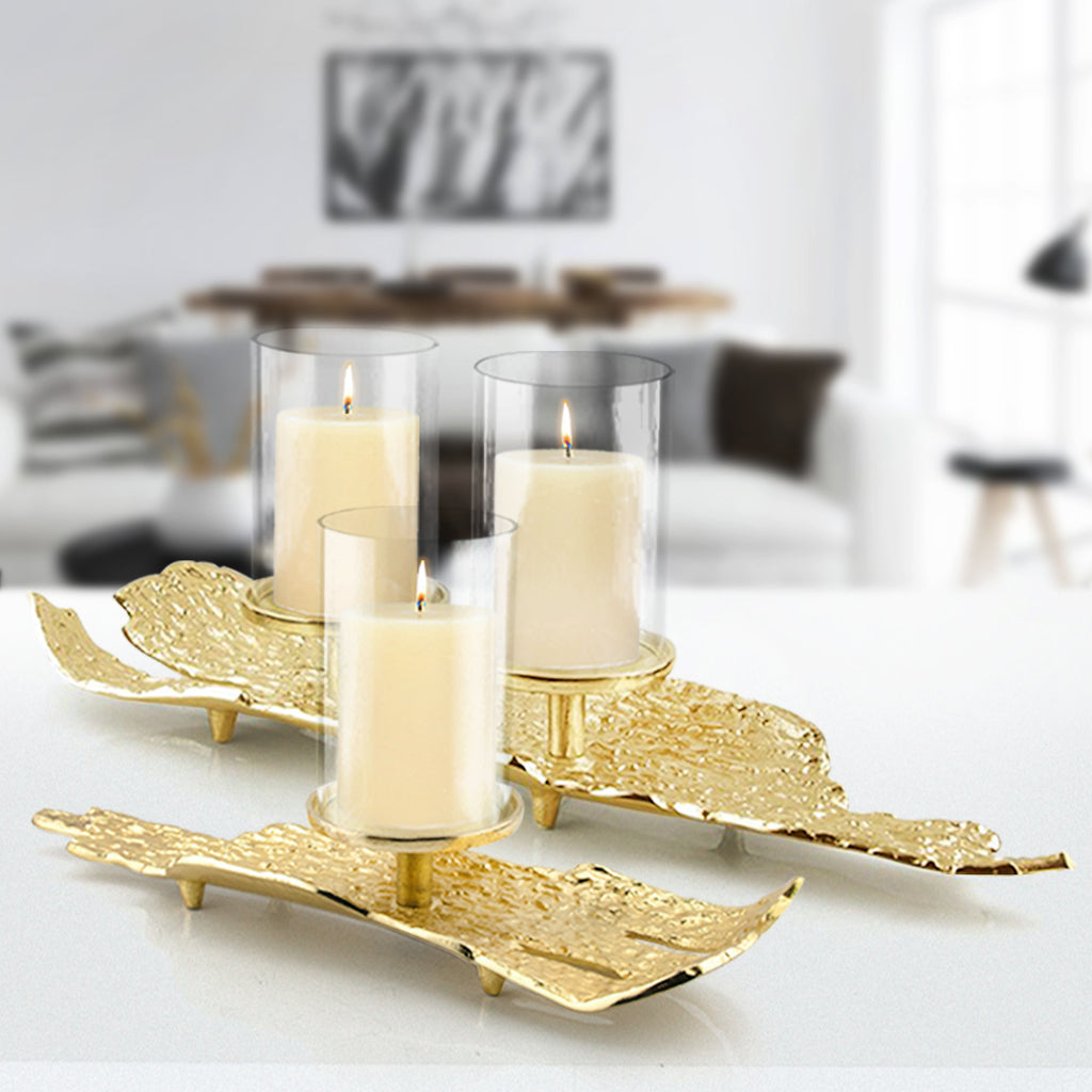 Lava Metal Candle Holder | Galore Home: Luxury Home Decor, Elegant Home Furnishings, Stylish Home Accents & Contemporary Home Accessories