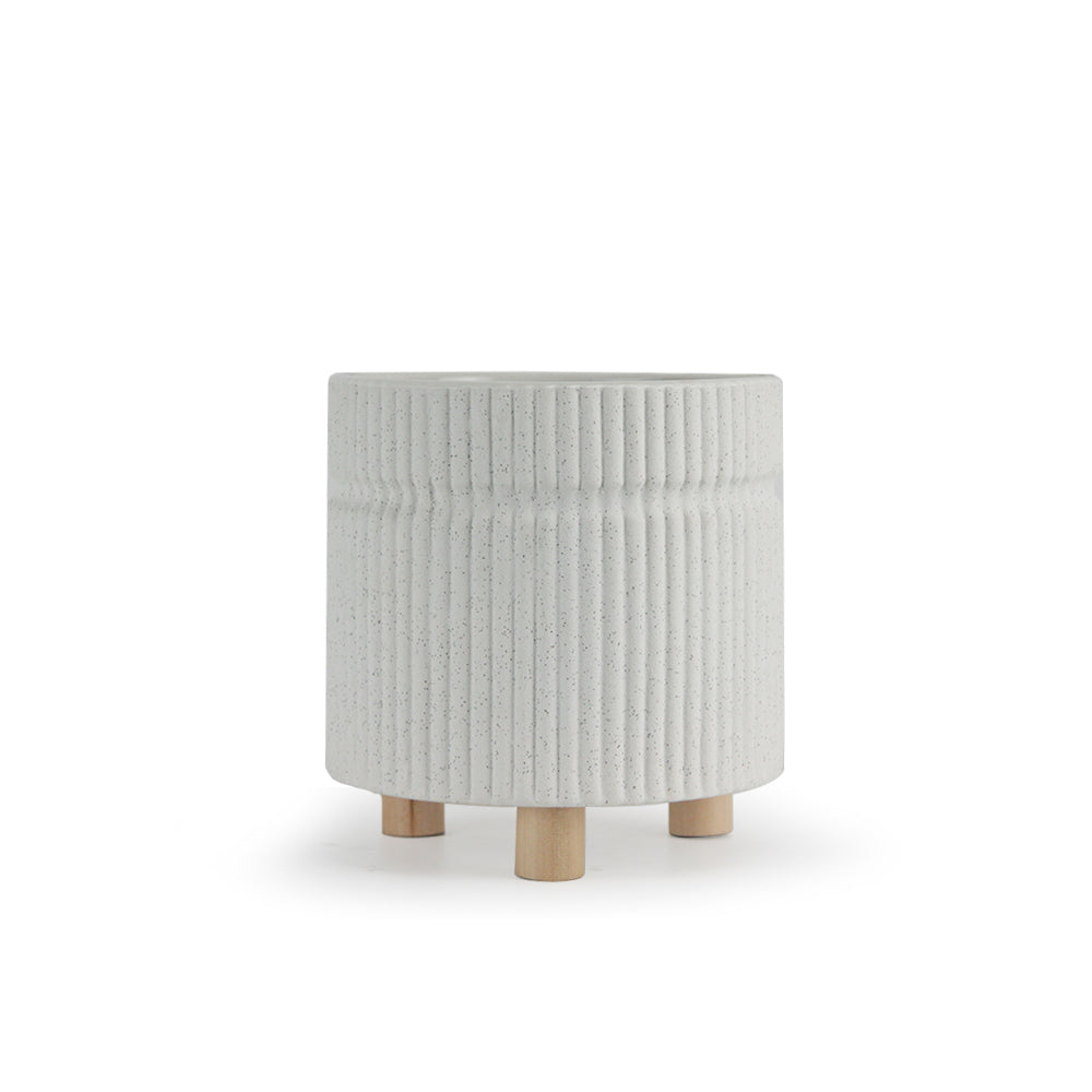 Ridged Tripod Pot | Galore Home: Luxury Home Decor, Elegant Home Furnishings, Stylish Home Accents & Contemporary Home Accessories