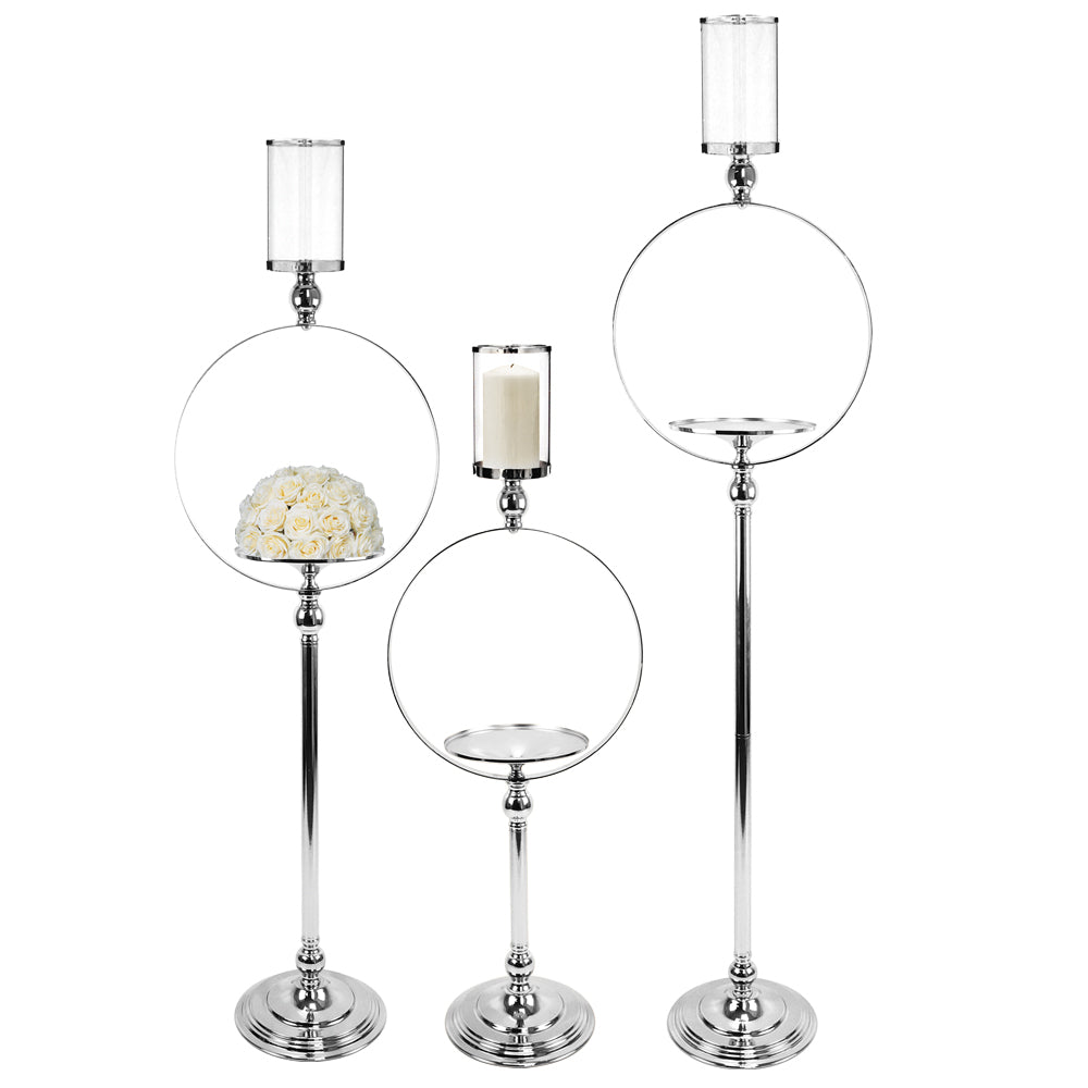 Halo Floor Candle Flower Stand | Galore Home: Luxury Home Decor, Elegant Home Furnishings, Stylish Home Accents & Contemporary Home Accessories