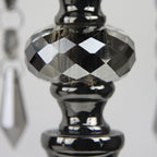 Black Crystal Candle Stand | Galore Home: Luxury Home Decor, Elegant Home Furnishings, Stylish Home Accents & Contemporary Home Accessories