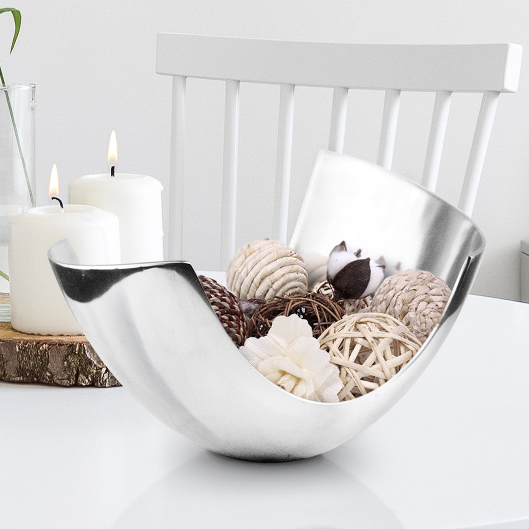 Metal Curve Vase | Galore Home: Luxury Home Decor, Elegant Home Furnishings, Stylish Home Accents & Contemporary Home Accessories