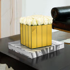 Mirror Glass Square Vase | Galore Home: Luxury Home Decor, Elegant Home Furnishings, Stylish Home Accents & Contemporary Home Accessories
